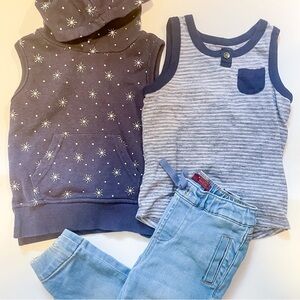 Little Bipsy + Cat & Jack Summer 4th of July Outfit